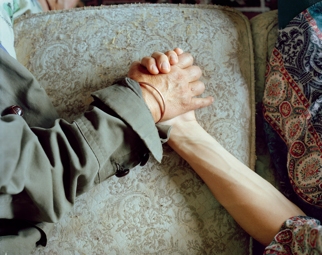 Forest Kelley, Noreen and Michael Holding Hands, 2013